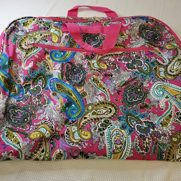 Wardrobe Foldover Hang Up Luggage Bag - Picture 1 of 7